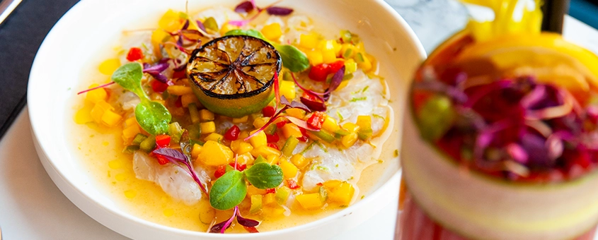 Hixon Green Fine Dining Detail Food